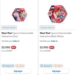 Variedad De Figuras Interactivas Wow Pod