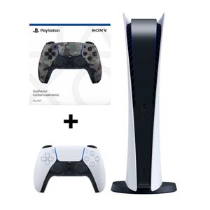 Combo PlayStation 5 Digital + Control DualSense Gray Camouflage Sony
