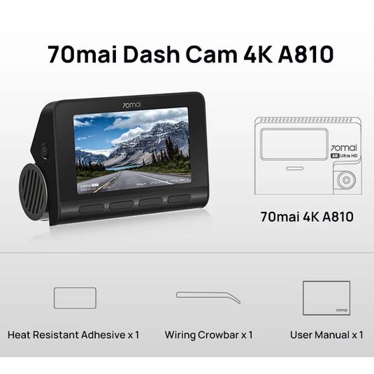 Dash Cam 4k Con GPS y Sistema ADAS (Sistema De Asistencia Al Conductor)