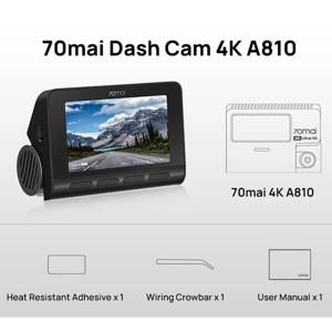 Dash Cam 4k Con GPS y Sistema ADAS (Sistema De Asistencia Al Conductor)