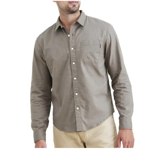 Camisa Casual Regular Fit Verde Dockers