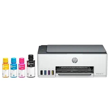 Impresora Multifuncional Smart Tank 580 A4 Ink Color Wi-Fi. HP