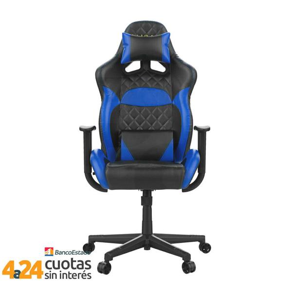 Silla Gamer Zelus E1 Black/Blue Gamdias