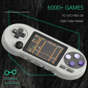 Mini Consola Portatil Retro, 6000 Juegos de 7 Consolas