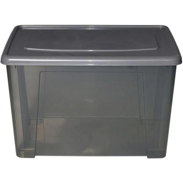 Caja Organizadora 60 Litros Gris Cotidiana