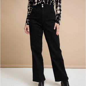 Jeans Flare Tiro Alto Mujer Stefano Cocci