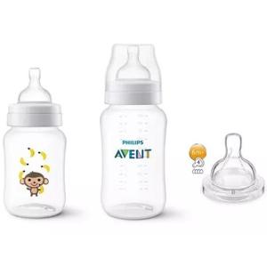 Set De Biberones Y Tetina Avent Anti-colic Philips