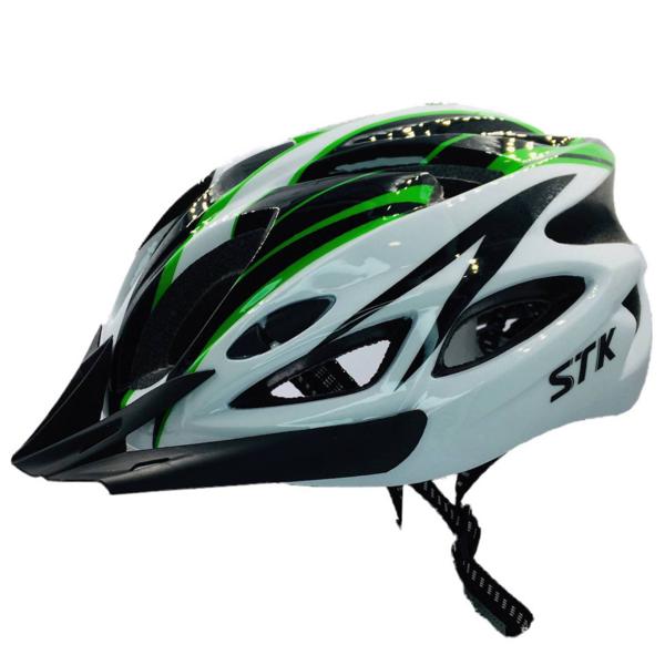 Casco Bicicleta STK T/carbono C/vicera Mtb M - L (57-64cm) Striker