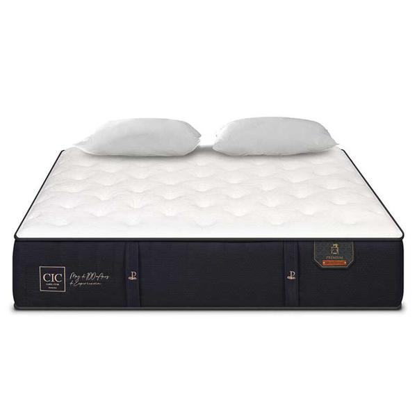 Colchón CIC 2 Plazas Premium + Almohadas