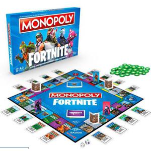 Juego De Mesa Monopoly Fortnite Hasbro