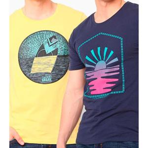 Pack Polera Manga Corta Print Cloudbreak