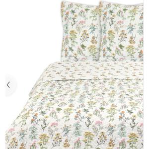 Quilt 2 Plazas Flora Stylo