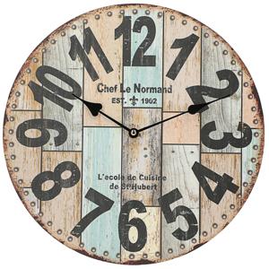 Reloj Náutico 34 Cm Negro Attimo