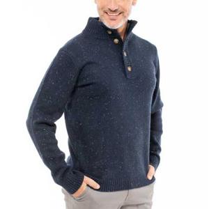 Sweater Tejido Con Botones Hombre Portman Club