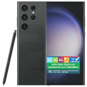 Smartphone Galaxy S23 Ultra 256GB/8GB Phantom Black Liberado