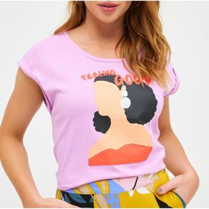 Polera Estampado Focalizado Rainforest