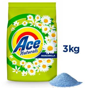 Detergente En Polvo Naturals 3Kg Ace