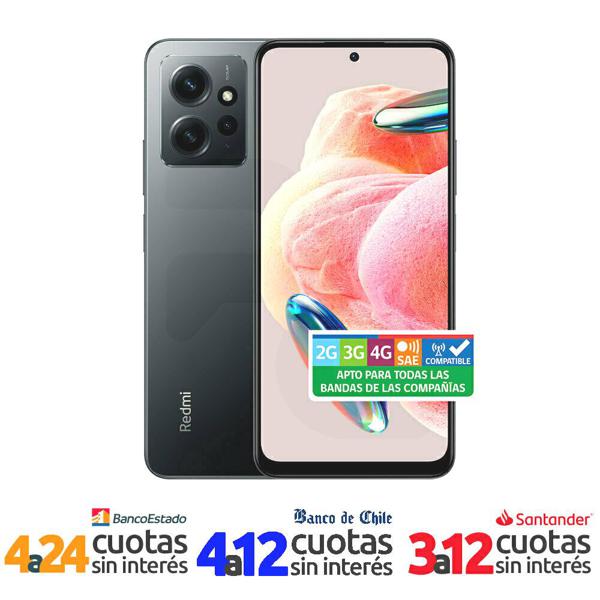 Smartphone Redmi Note 12 128GB/4GB Gris Liberado Xiaomi