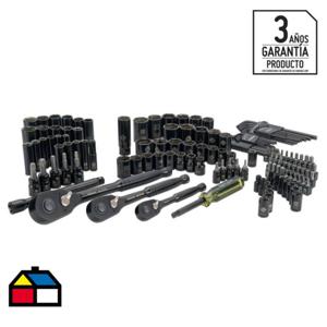 Set Mecánico Dados Y Llaves 150 Piezas Stanley