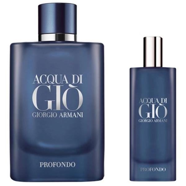 Set Perfume Acqua Di Gio Profondo 125 ml + 15 ml