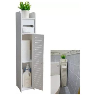 Estante De Baño Organizador 3 Compartimientos Blanco