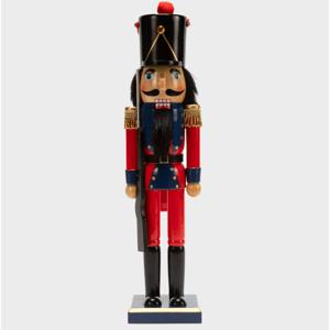 Adorno Navideño Cascanueces Rojo 38Cm Mica