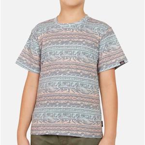 Polera Niño Manga Corta Gris Maui And Sons