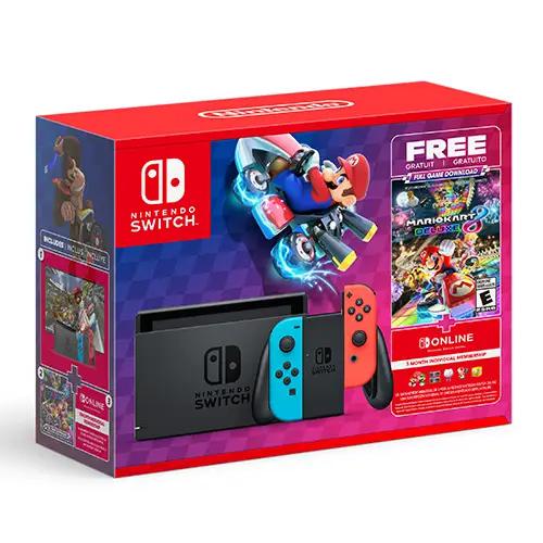 Consola Nintendo Switch Neon + Mario Kart 8 Deluxe