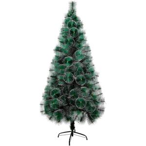 Árbol De Navidad Nevado Ramas Soporte 210cm