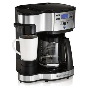 Cafetera Programable 49980-CL Doble Función Hamilton Beach