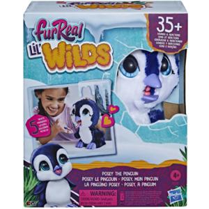 Peluche Furreal Lil’ Wilds La Pingüino Posey Hasbro