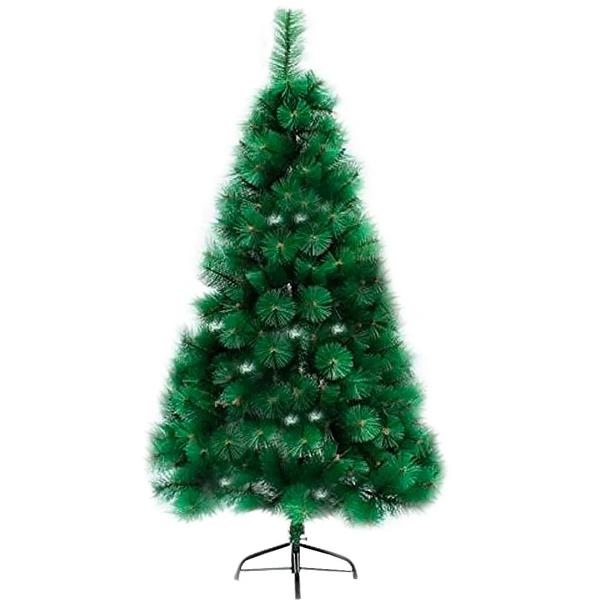 Árbol De Navidad Ramas Soporte 210cm Verde