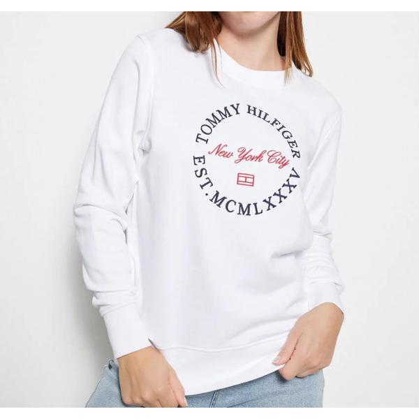 Polerón Con Logo Bordado Tommy Hilfiger