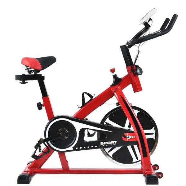 Bicicleta Spinning Rojo Parkdan.