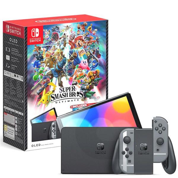 Consola Nintendo Switch OLED Bundle Super Smash Bros Ultimate