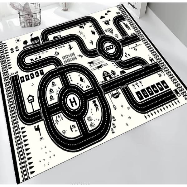Alfombra Infantil Diseño Pista 160x230cm