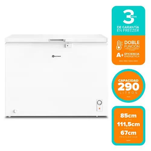 Freezer Horizontal Frío Directo 290 Litros Dual Mademsa