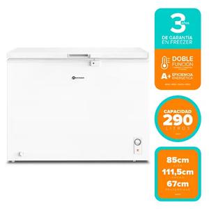 Freezer Horizontal Frío Directo 290 Litros Dual Mademsa