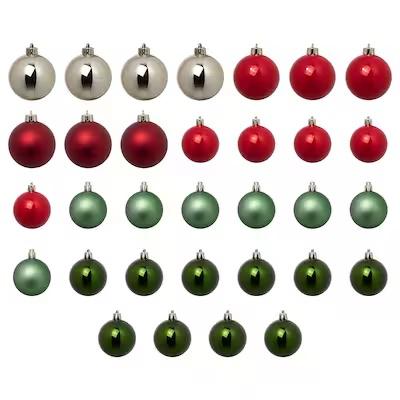 Esfera Árbol Navidad, Set De 32, Ikea