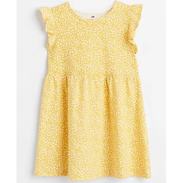 Vestido En Punto De Algodón Niña HyM