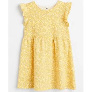 Vestido En Punto De Algodón Niña HyM