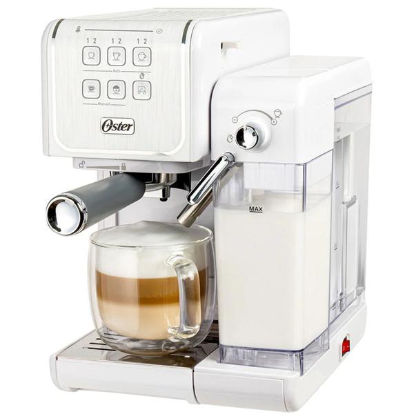 Cafetera Espresso Prima Latte Touch Blanca Oster