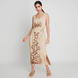 Vestido Sin Mangas Con Bordado Lorenzo Di Pontti
