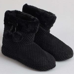 Bota Panal Pom Pom Flores
