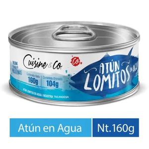 Atún Lomitos En Agua 104g Drenado Cuisine & Co