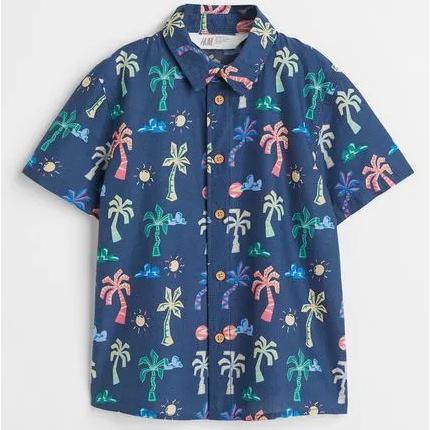 Camisa De Algodón Niño HyM