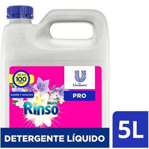 Detergente Líquido 5 Litros Jazmín Y Violetas Upro Rinso