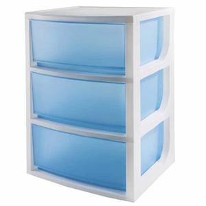 Mueble Modular Blanco/Azul Wenco