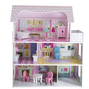 Casa De Muñeca De Madera Kidscool