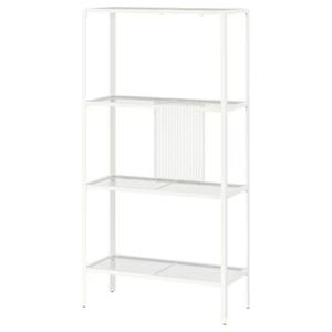 Estante Metal/Blanco 60x25x116 Cm Ikea